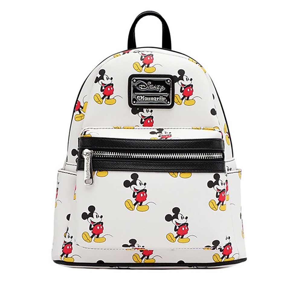 Loungefly x Mickey Mini Faux Leather Backpack